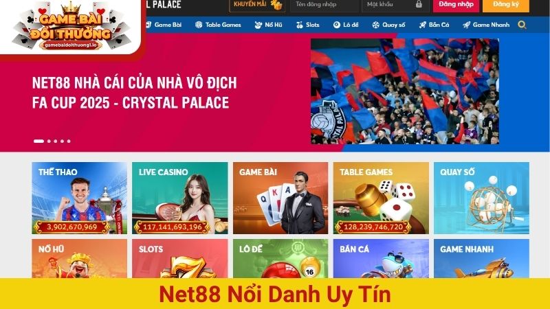 Net88 nổi danh uy tín